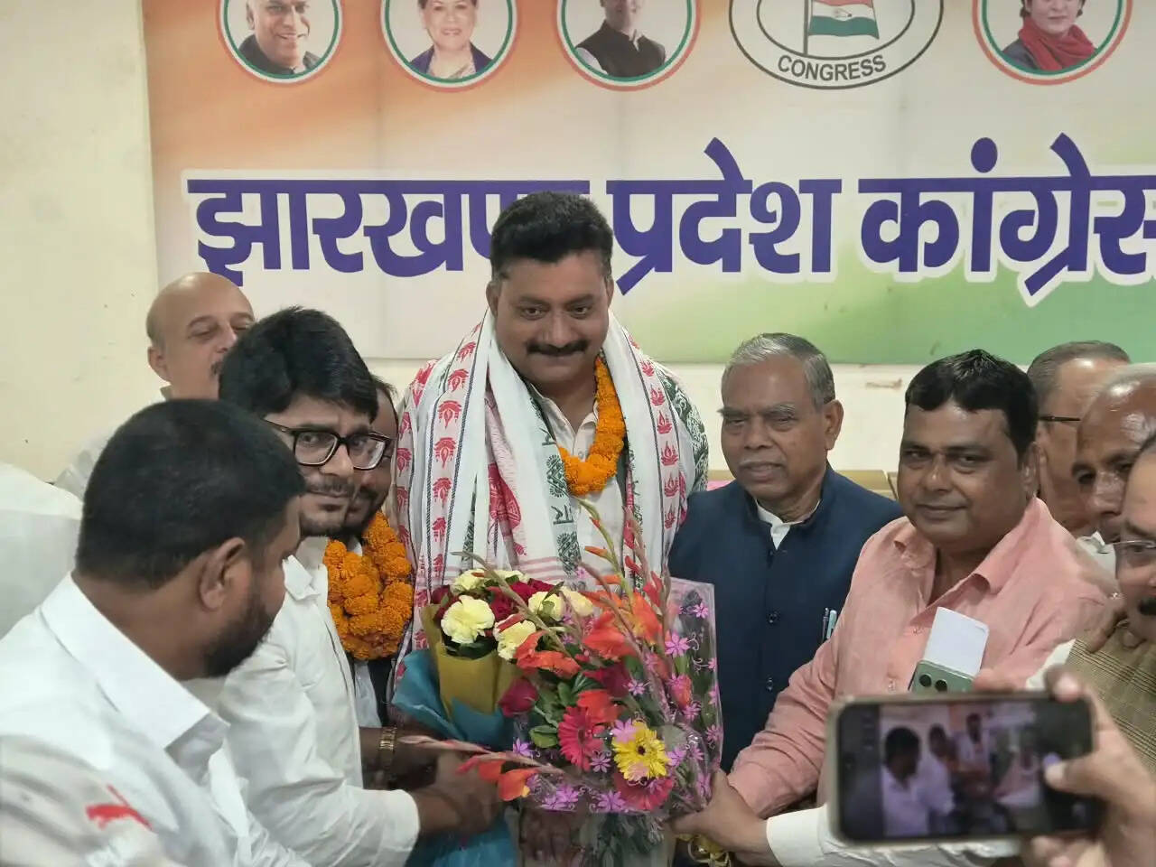 राजीव गांधी पंचायती राज संगठन के प्रदेश अध्यक्ष ने संभाला पदभार