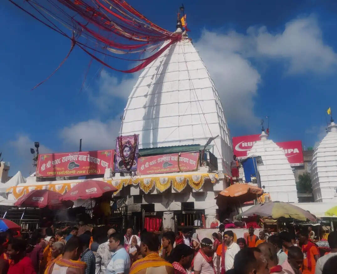 पद्मा एकादशी पर बाबा मंदिर में उमड़ी श्रद्धालुओं की भीड़