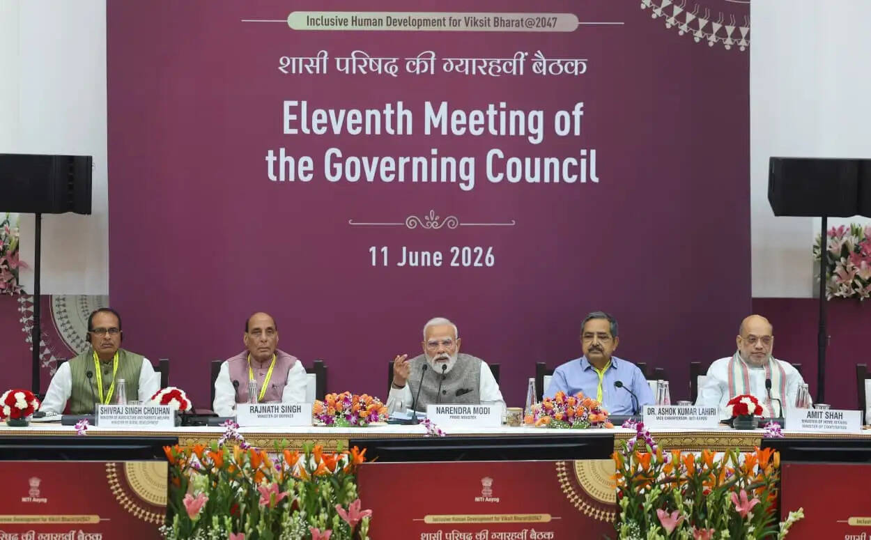 नीति आयोग की बैठक में मुख्यमंत्री ने रखा विकसित राजस्थान-2047 का विजन