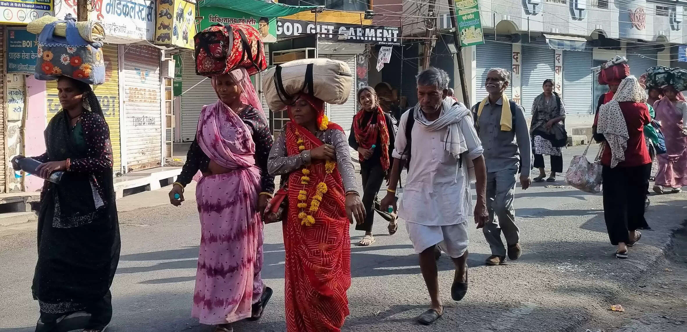 उज्जैनः पंचक्रोशी यात्रा पूर्ण कर यात्रियों ने नागचंद्रेश्वर को लौटाया बल