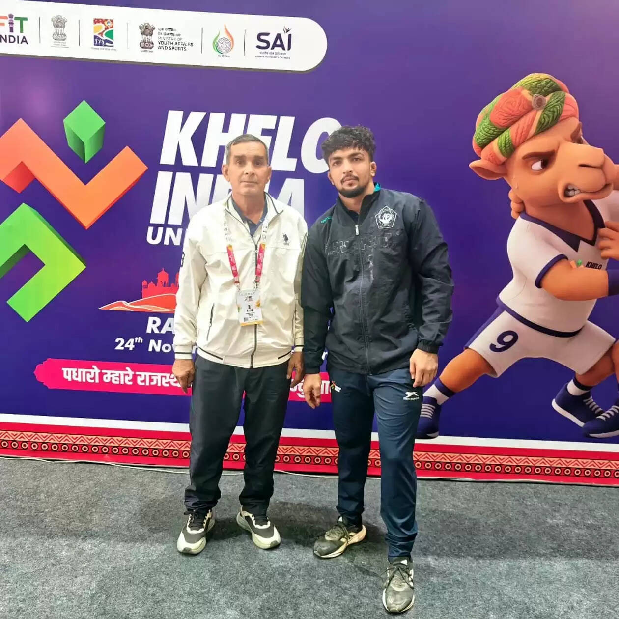 हिसार : गुरु जम्भेश्वर विश्वविद्यालय के छात्र ने खेलो इंडिया में जीता कांस्य पदक