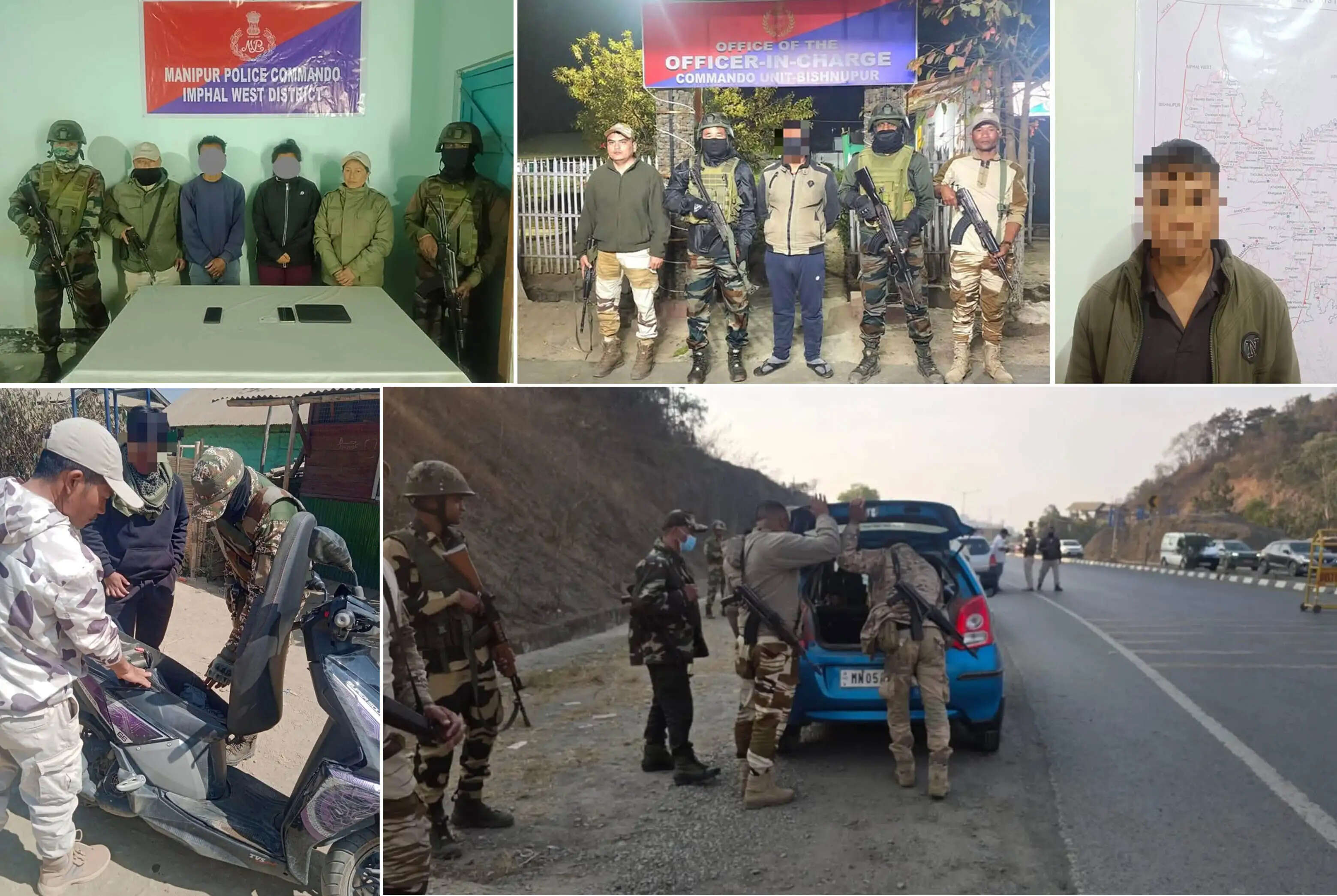 मणिपुरः उग्रवादी संगठन से सांठगांठ के आरोप में पुलिस कॉन्स्टेबल ड्राइवर समेत 4 गिरफ्तार