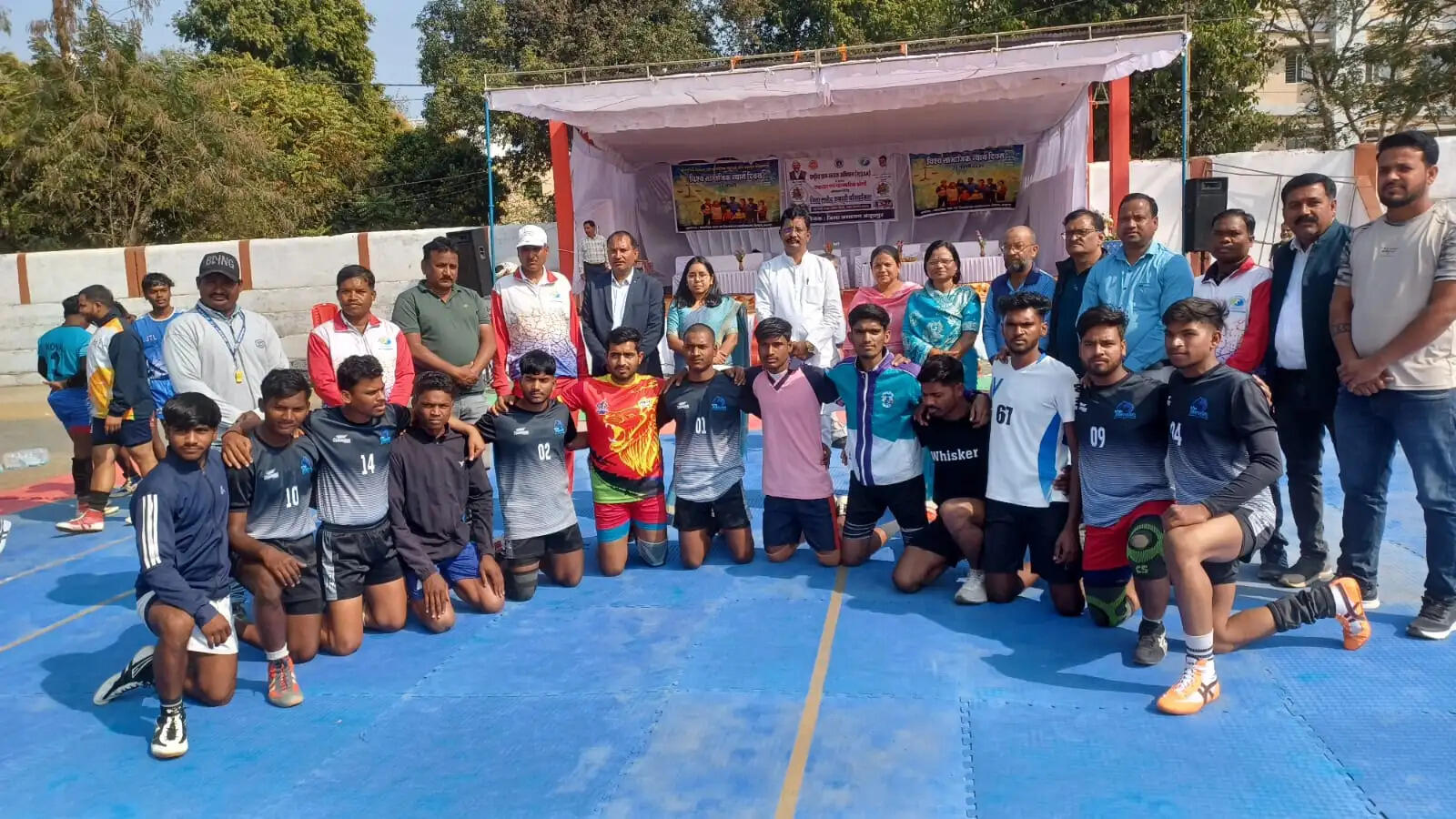 अनूपपुर: कबड्डी प्रतियोगिता में पुष्पराजगढ़ रही विजेता,अनूपपुर को मिली पराजय