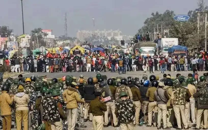 राजस्थान के पंजाब-हरियाणा से सटे इलाकों में बंद का असर, सरहदी इलाकों में सुरक्षा बंदोबस्त कड़े