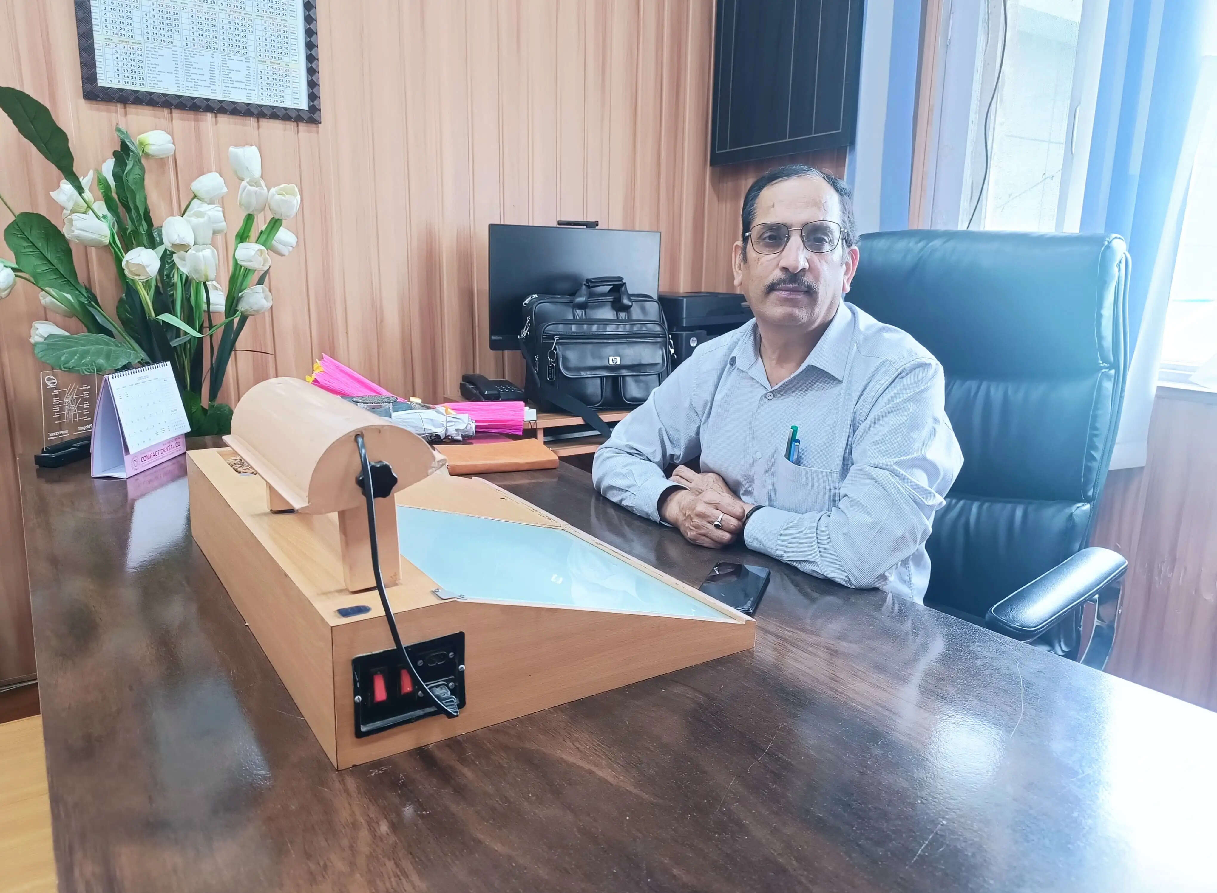 डॉ. देशराज शर्मा ने मेडिकल कॉलेज हमीरपुर में एमएस का पद संभाला