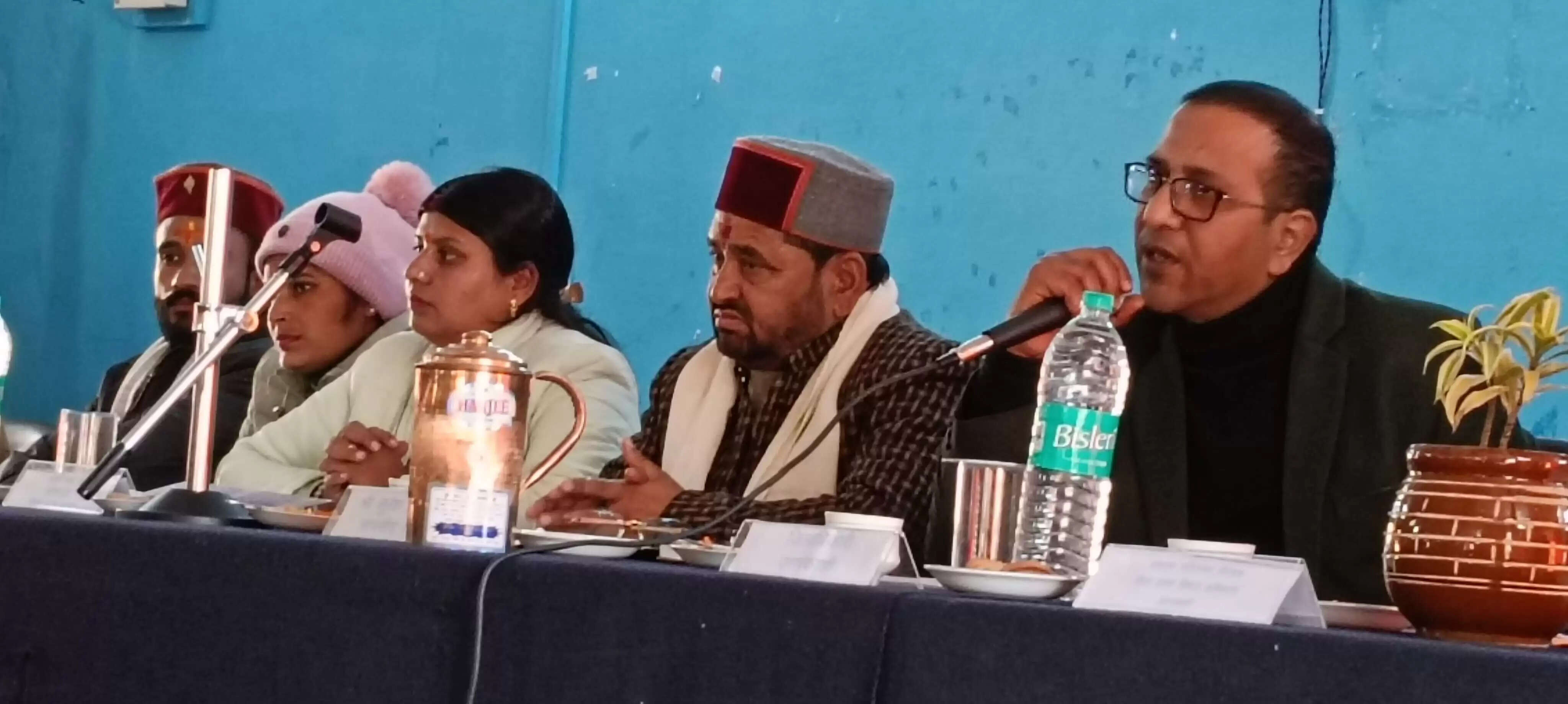 भटवाड़ी बीडीसी की पहली बैठक में दिखा उत्साह