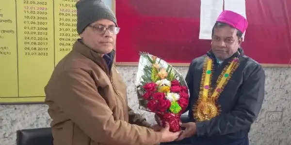 डीपीआरओ के पद पर शैलेंद्र कुमार चौधरी ने संभाला पदभार