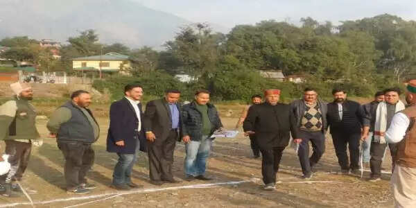 भाजपा की धर्मशाला महा रैली की तैयारियाें का राजीव बिंदल ने लिया जायजा