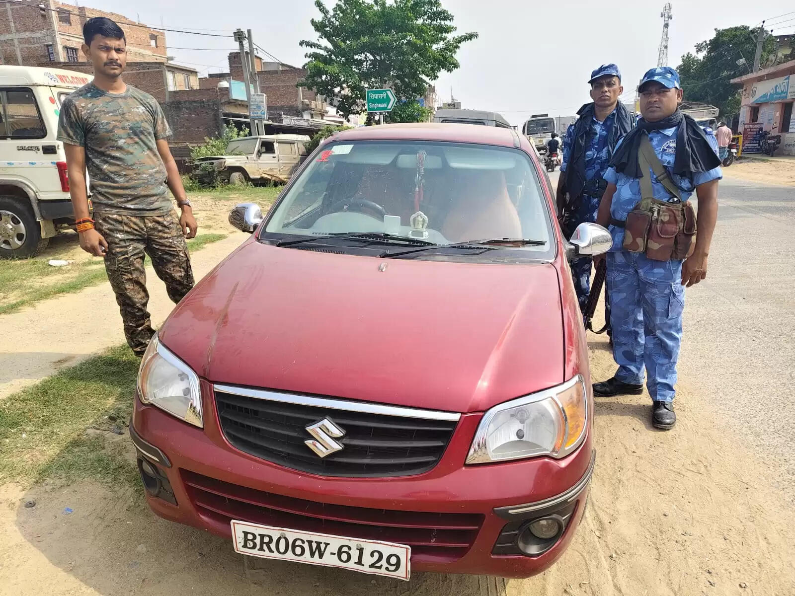 रामगढ़वा में भारी मात्रा में नशीली दवाएं बरामद