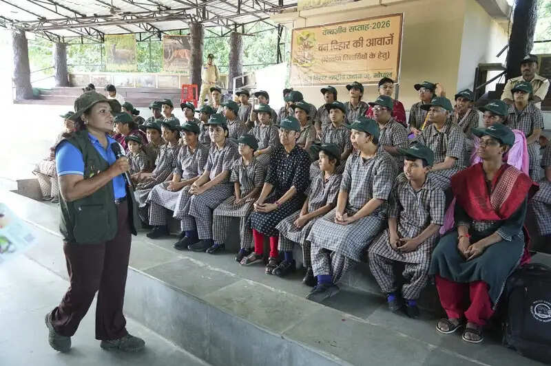 भोपालः वन विहार में वन्य-जीव सप्ताह के तहत दिव्यांग बच्चों ने जाना जंगल का संसार