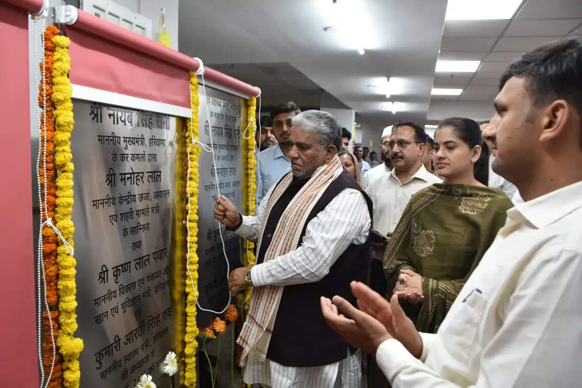 पानीपत में करोड़ों की स्वास्थ्य परियोजनाओं का उदघाटन व शिलान्यास