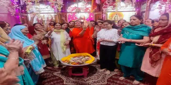 रोहतक: गोवर्धन पर्व हर्षोउल्लास से मनाया, विशेष पूजा अर्चना कर श्रद्धालुओं ने मांगी मन्नत