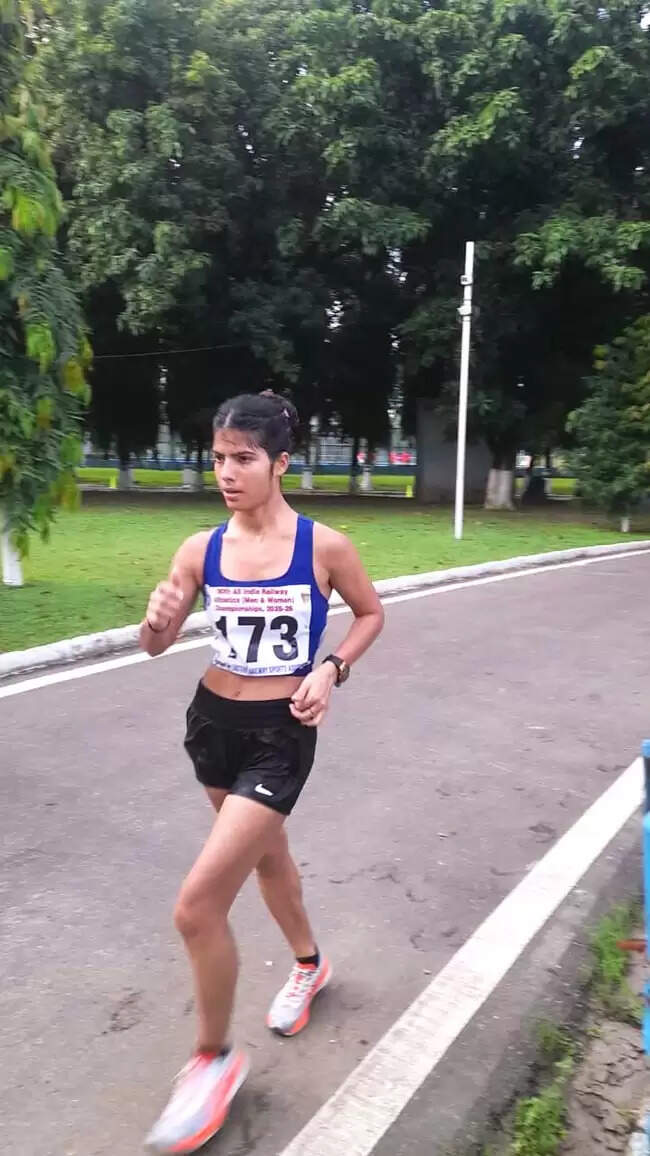 एनसीआर की महिला एथलेटिक का 35 किमी रेस वाक में द्वितीय स्थान