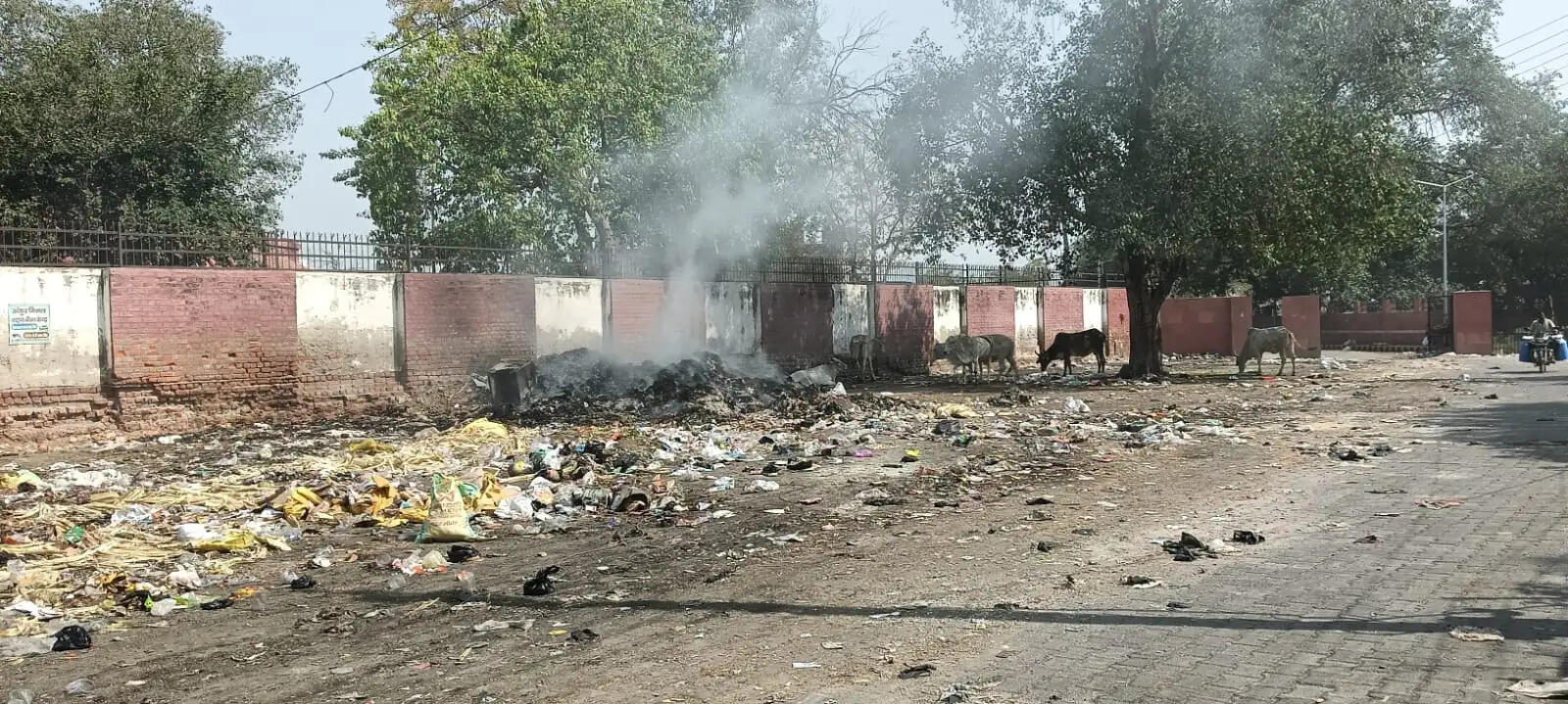 हिसार : हड़ताल खत्म होने के बावजूद कचरे के ढ़ेर बने मुसीबत