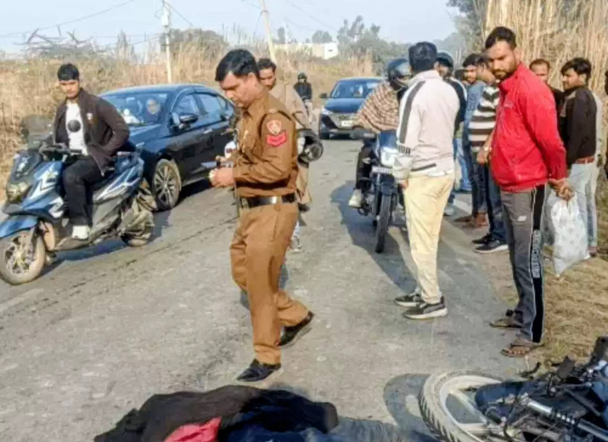 पानीपत-रोहतक हाइवे पर सड़क हादसे में श्रमिक की मौत