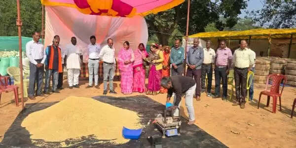 जशपुर: धान खरीद केंद्रों पर बेहतर सुविधाओं से खुश किसान