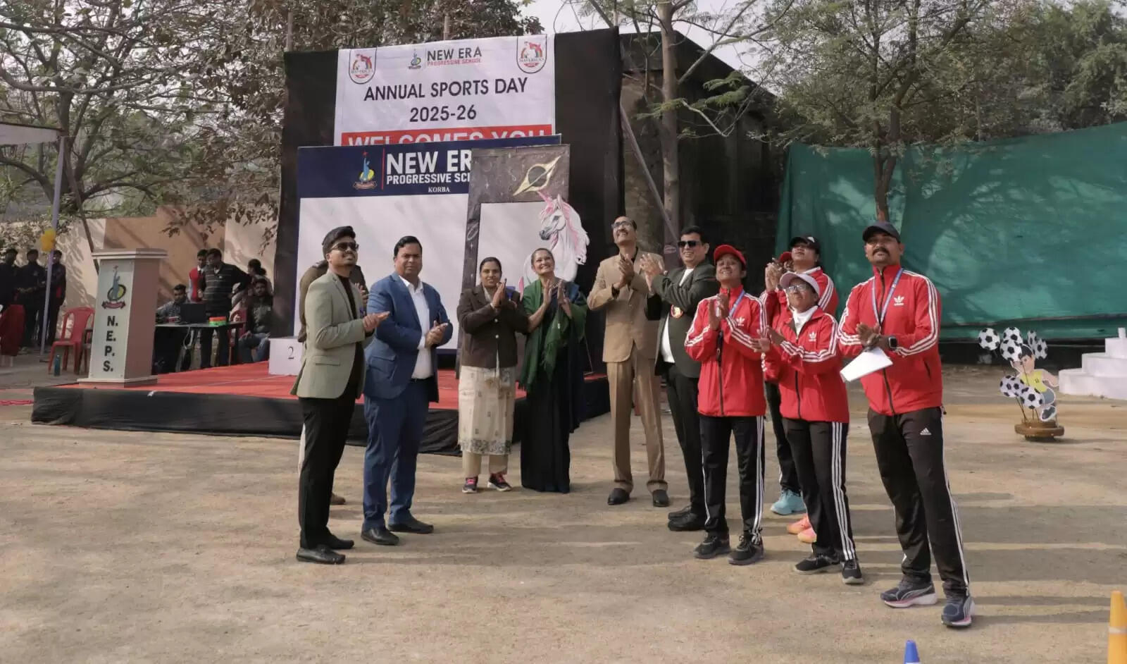 न्यू एरा प्रोग्रेसिव स्कूल में वार्षिक खेलकूद ‘द मावेरिक्स’ का भव्य आयोजन