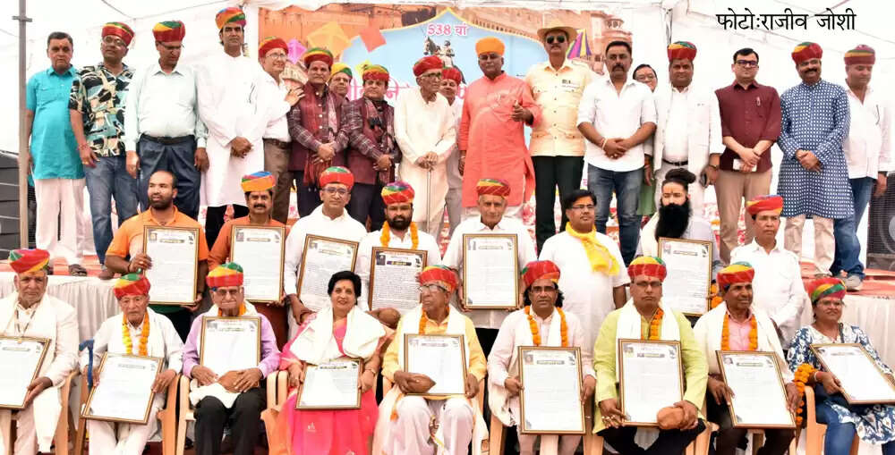 उल्लास व उमंग के साथ आयोजित हुआ बीकानेर नगर स्थापना दिवस का मुख्य समारोह&nbsp;