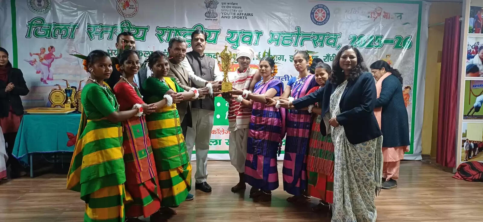 युवा महोत्सव का आयोजन, सम्मानित हुए प्रतिभागी