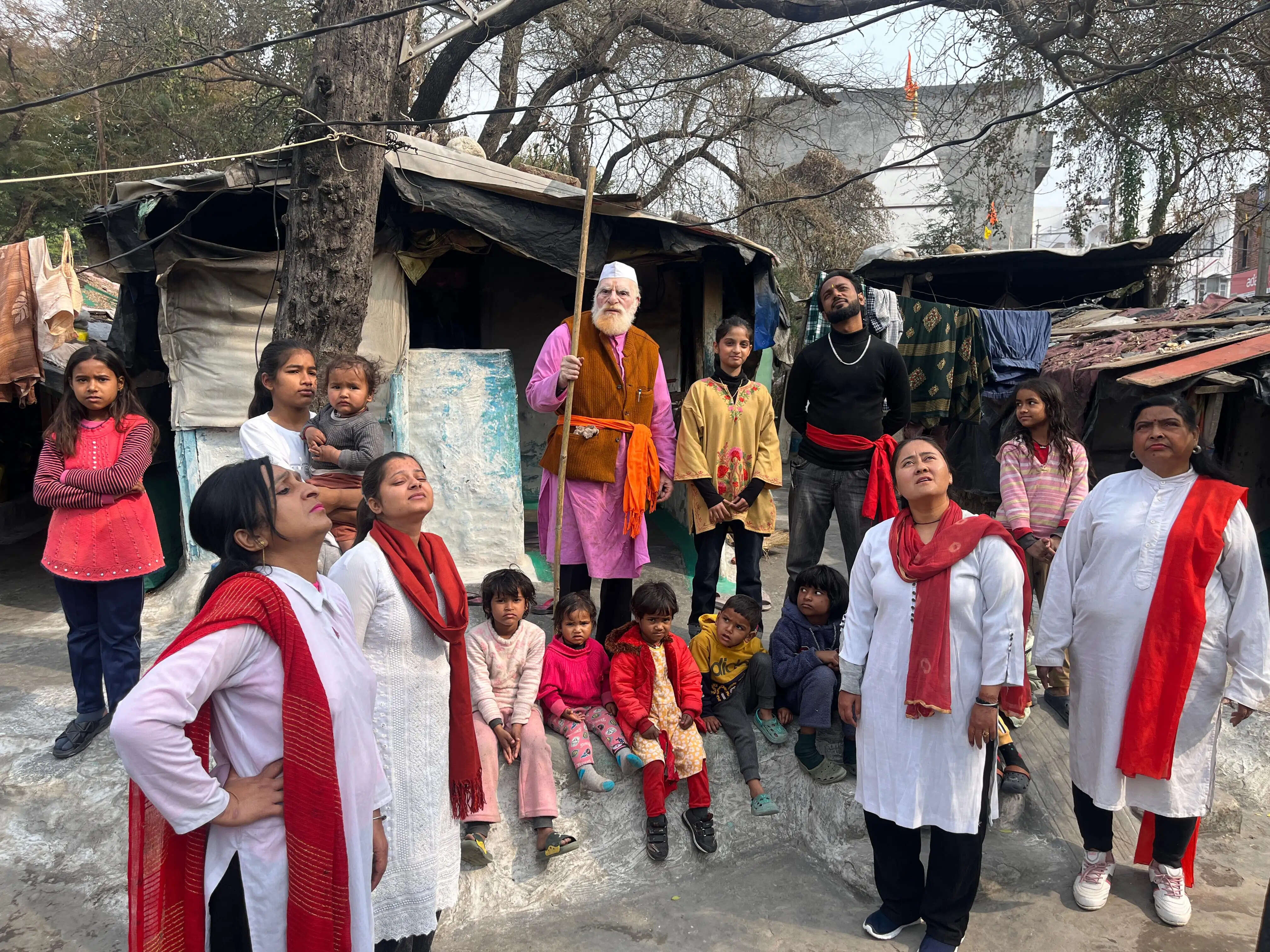 नशे के खिलाफ जागरूकता का संदेश, एक साथ रंग मंडल ने प्रस्तुत किया नुक्कड़ नाटक