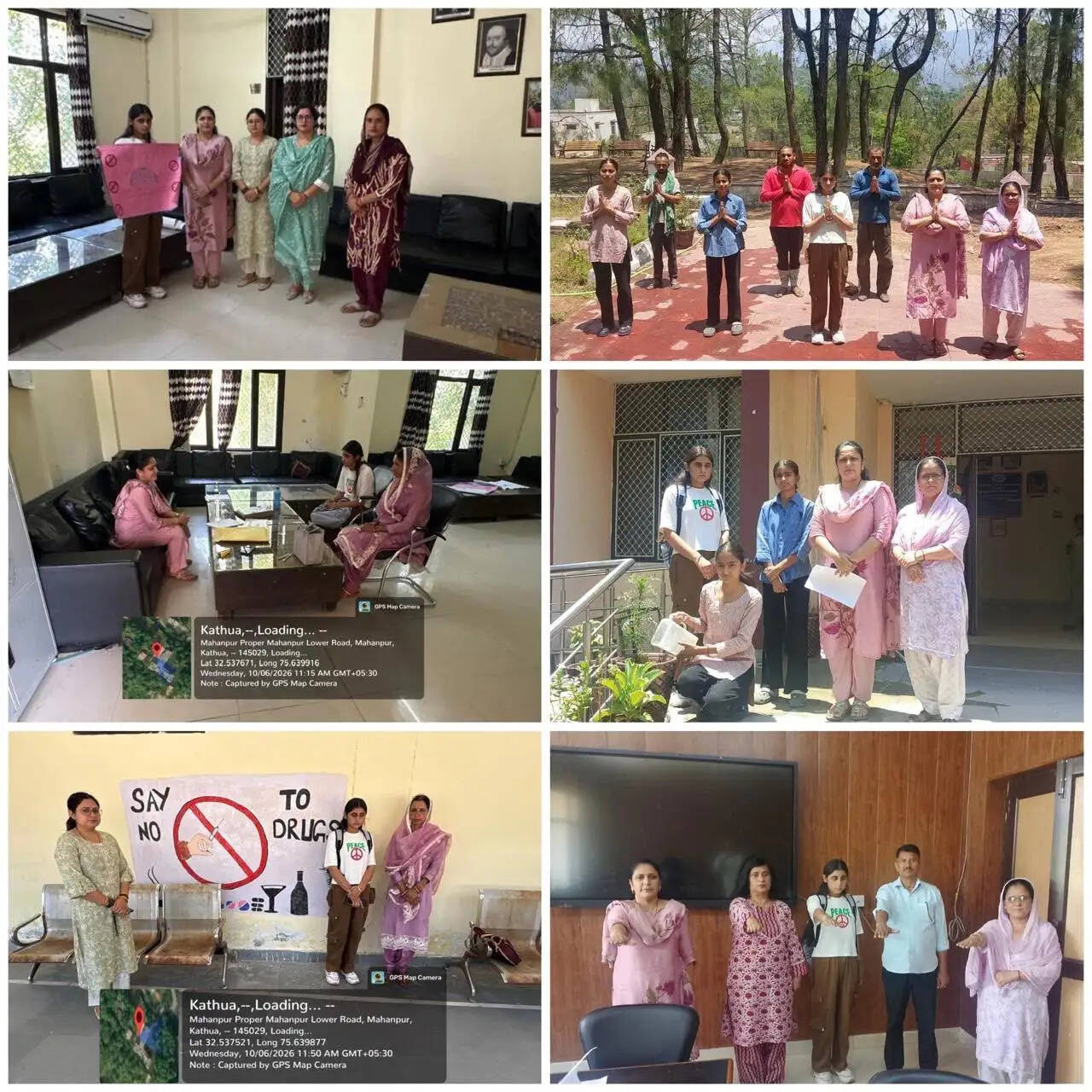 नशे के खिलाफ जागरूकता की पहल-जीडीसी महानपुर में कार्यक्रम आयोजित