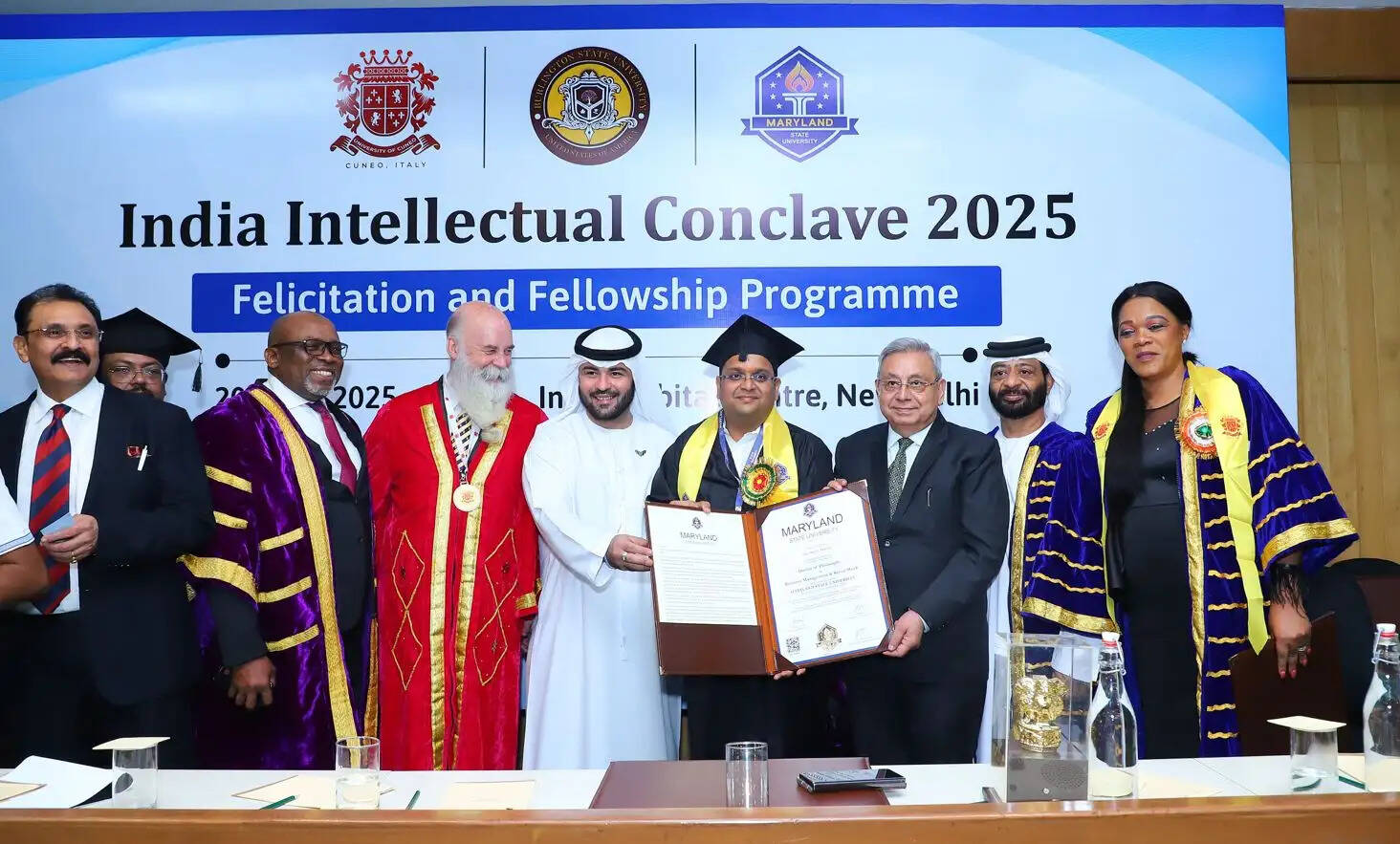 अमित अग्रवाल को मिली डॉक्टरेट की उपाधि