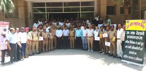 सेंट जॉन एम्बुलेंस ब्रिगेड कर्मचारियों की सेवा और प्राथमिक चिकित्सा उपचार में सदैव तत्पर : डॉ राकेश निगम