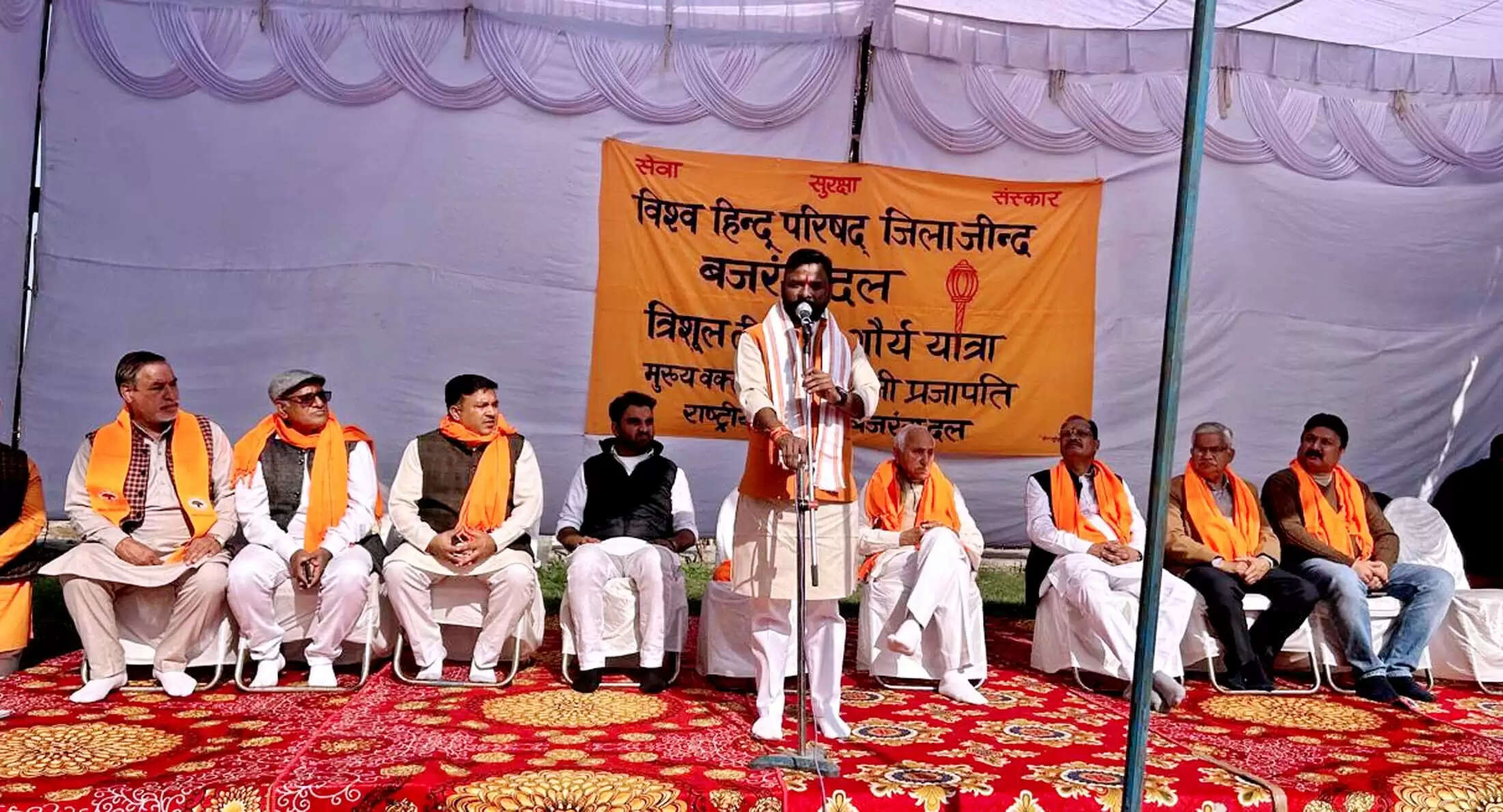 बजरंग दल का उद्देश्य समाज को शक्तिवान व शौर्यवान बनाना : किशन प्रजापति