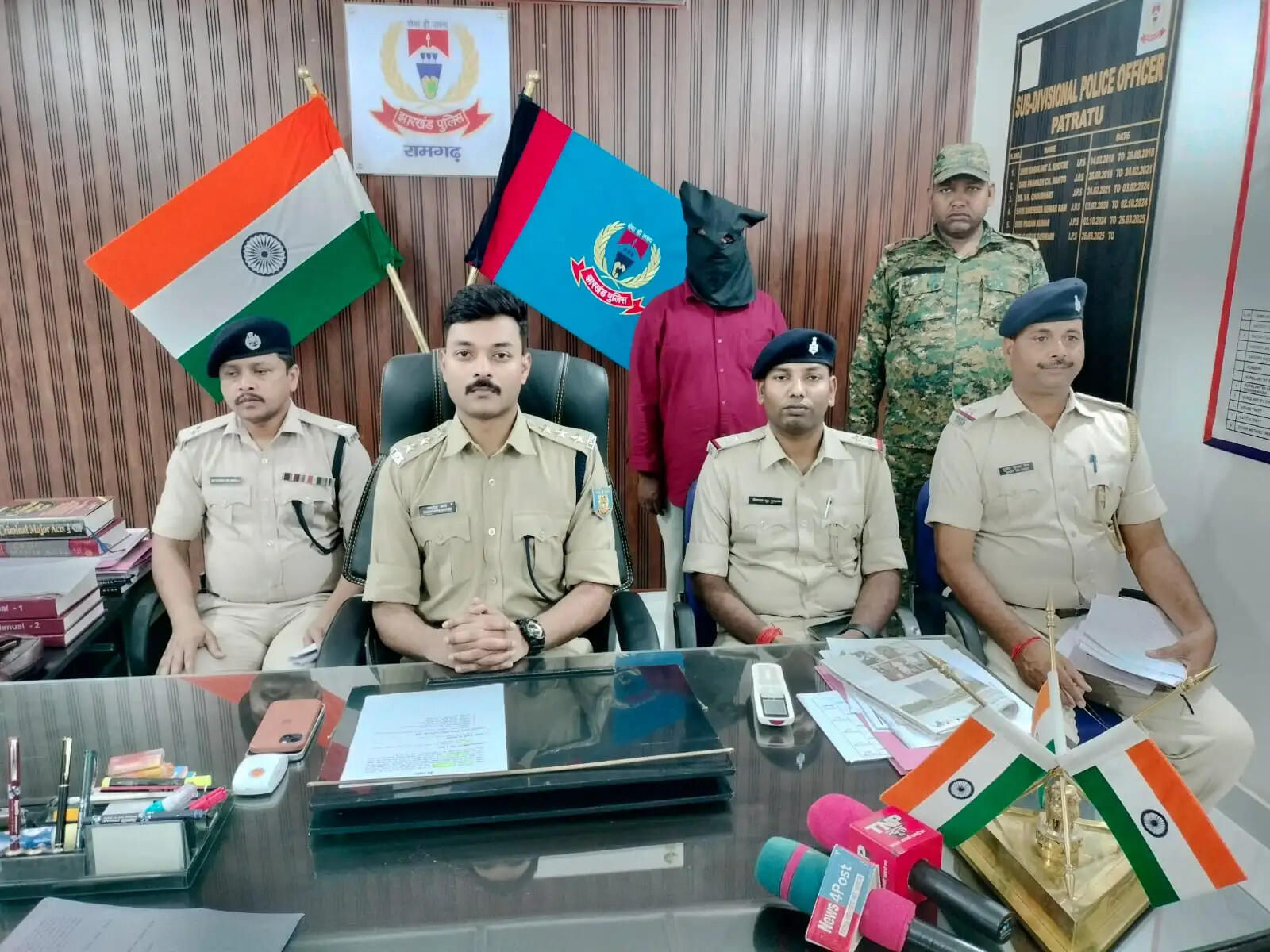 पतरातू से चोरी हुआ टाटा-709 लोहरदगा से बरामद, चालक गिरफ्तार
