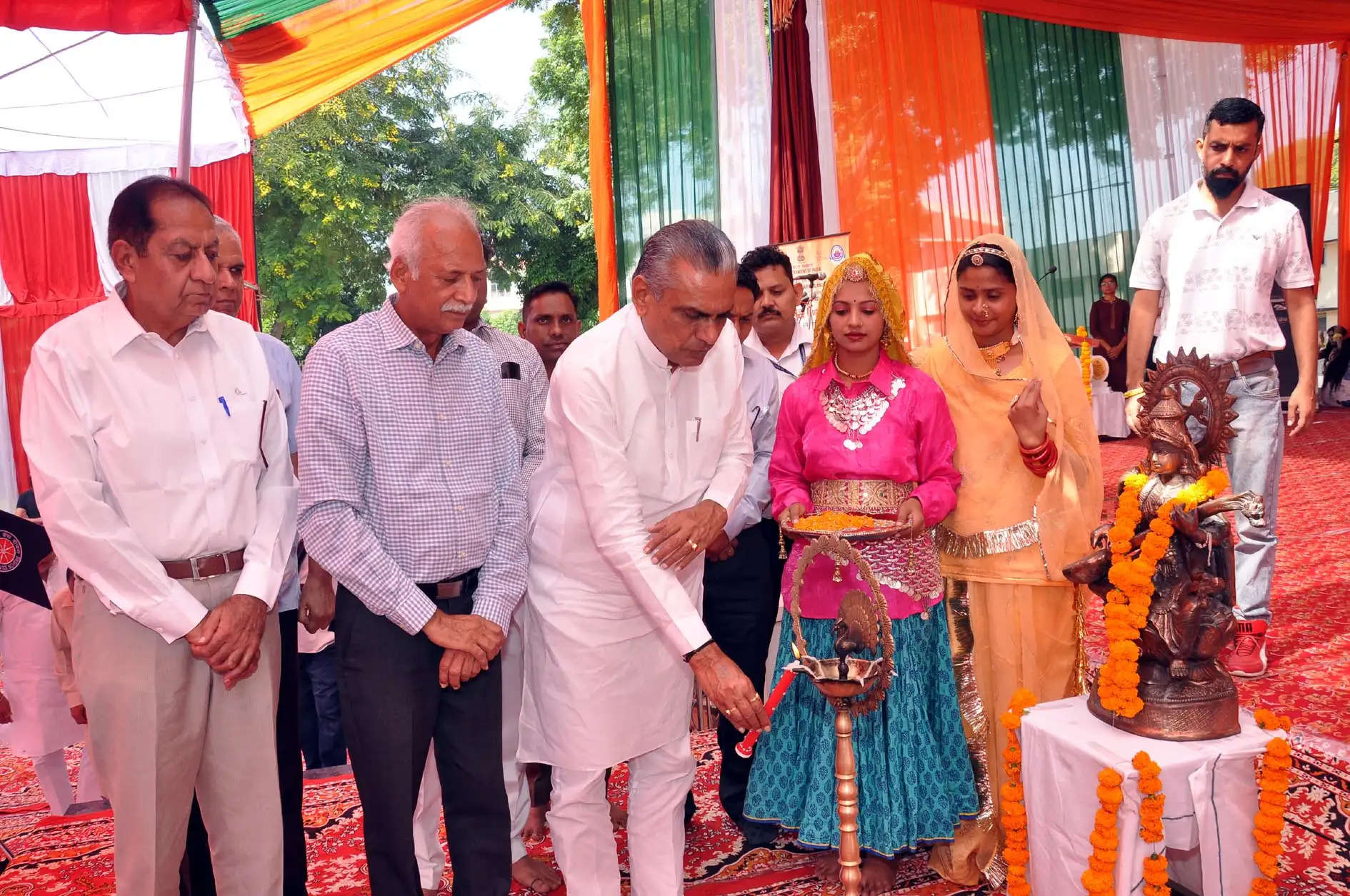 फतेहाबाद: कर्तव्यपथ पर परेड में चयन को लेकर शिविर शुरू