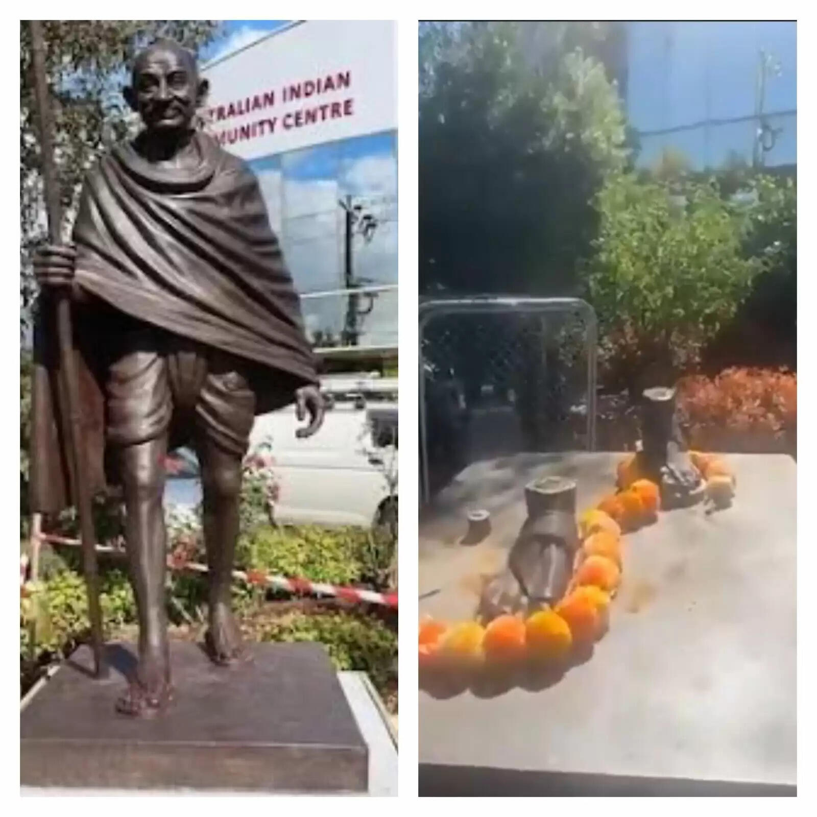 मेलबर्न में गांधीजी की मूर्ति चुराए जाने की भारत ने कड़ी निंदा की