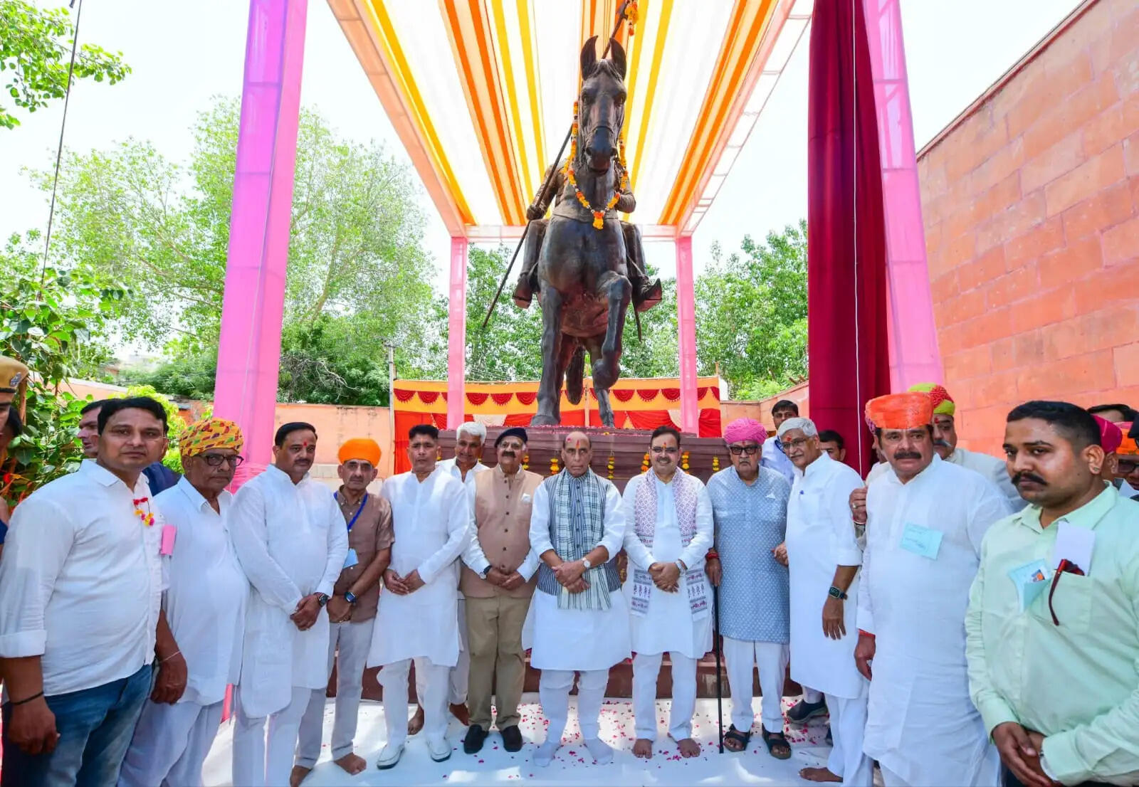 मेड़ता में शौर्य और संस्कृति का गौरवपूर्ण क्षण: राव दूदा मेड़तिया की प्रतिमा का अनावरण