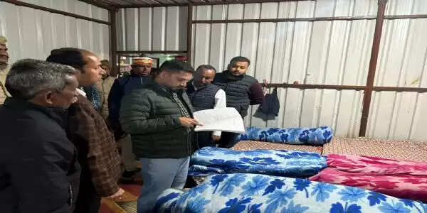 सभी रैनबसेरो में गैस हीट रिफ्लेक्ट की व्यवस्था की जाए: जिलाधिकारी