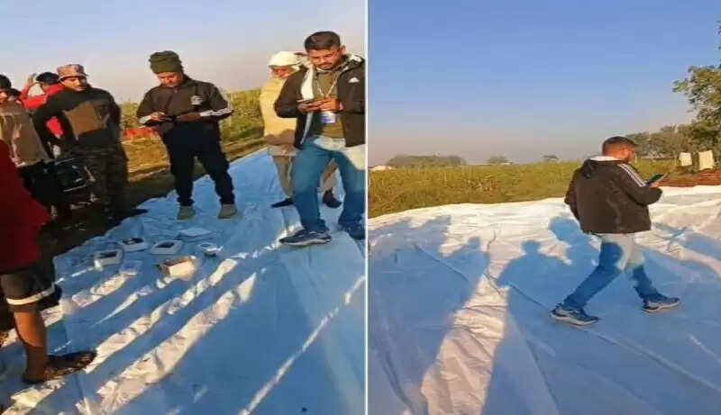 मप्र के शिवपुरी में टमाटर के खेत में गिरा डीआरडीओ का बड़ा परीक्षण बैलून, सेना ने जांच के बाद कब्जे में लिया