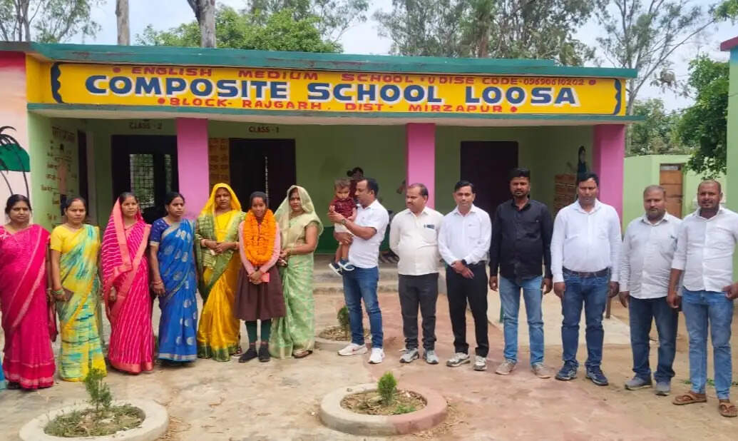 गांव की बेटी ने भरी उड़ान: लूसा की छात्रा बेंगलुरु साइंस विजिट को रवाना