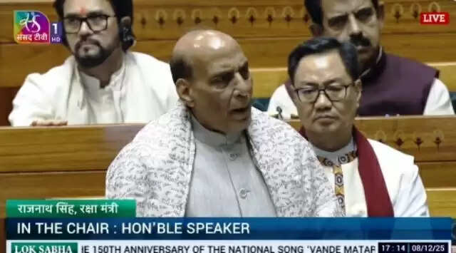 वंदे मातरम् गीत को उसका ‘समुचित सम्मान’ लौटाना समय की मांग : राजनाथ सिंह