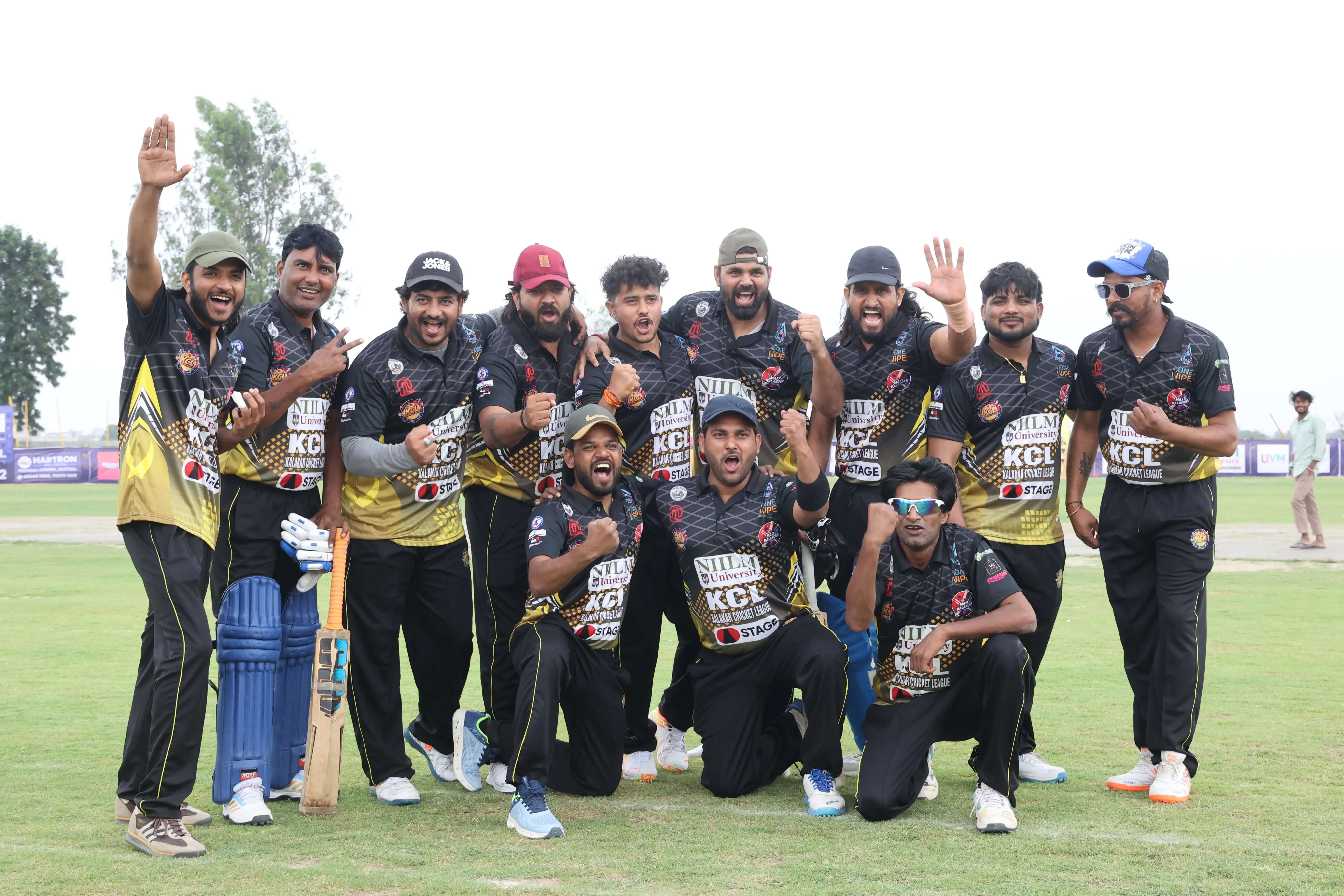 कैथल:बारिश के बीच भी मस्त कलंदर का जलवा बरकरार, दूसरे मैच में यंग याेद्धा बने विजेता