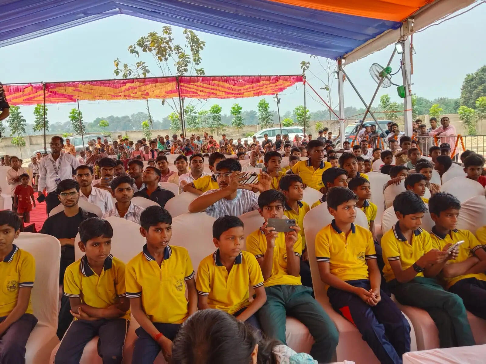 अंतरराष्ट्रीय त्रिपिटक पाठ व धम्म यात्रा, बलरामपुर में देश का सबसे ऊंचा धम्म ध्वज स्थापित