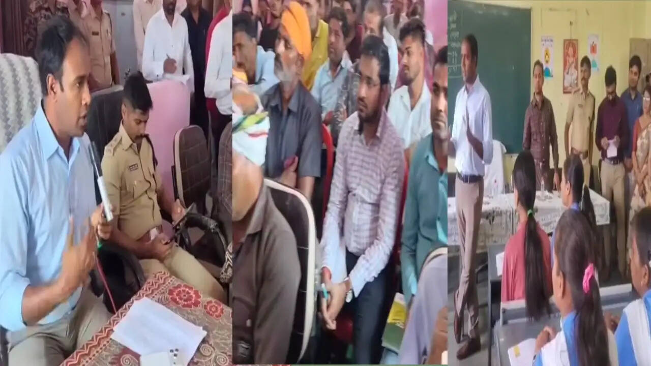 सागरः कलेक्टर ने सिदगुवां में जल संरक्षण की अलख जगाई, नया खेड़ा में विद्यार्थियों को सिखाए सफलता के गुर