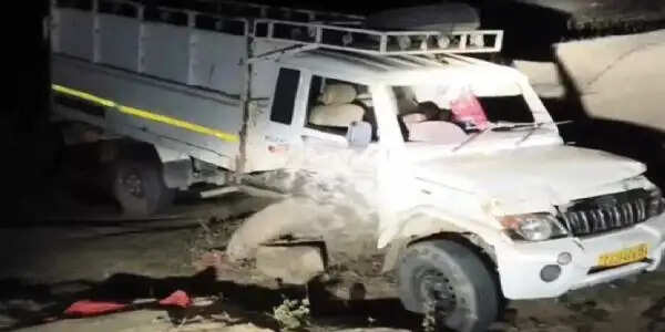 सूरजपुर : शादी समारोह से लौटने के दौरान पलटा पिकअप, दो बच्चों की मौत,11 लोग घायल