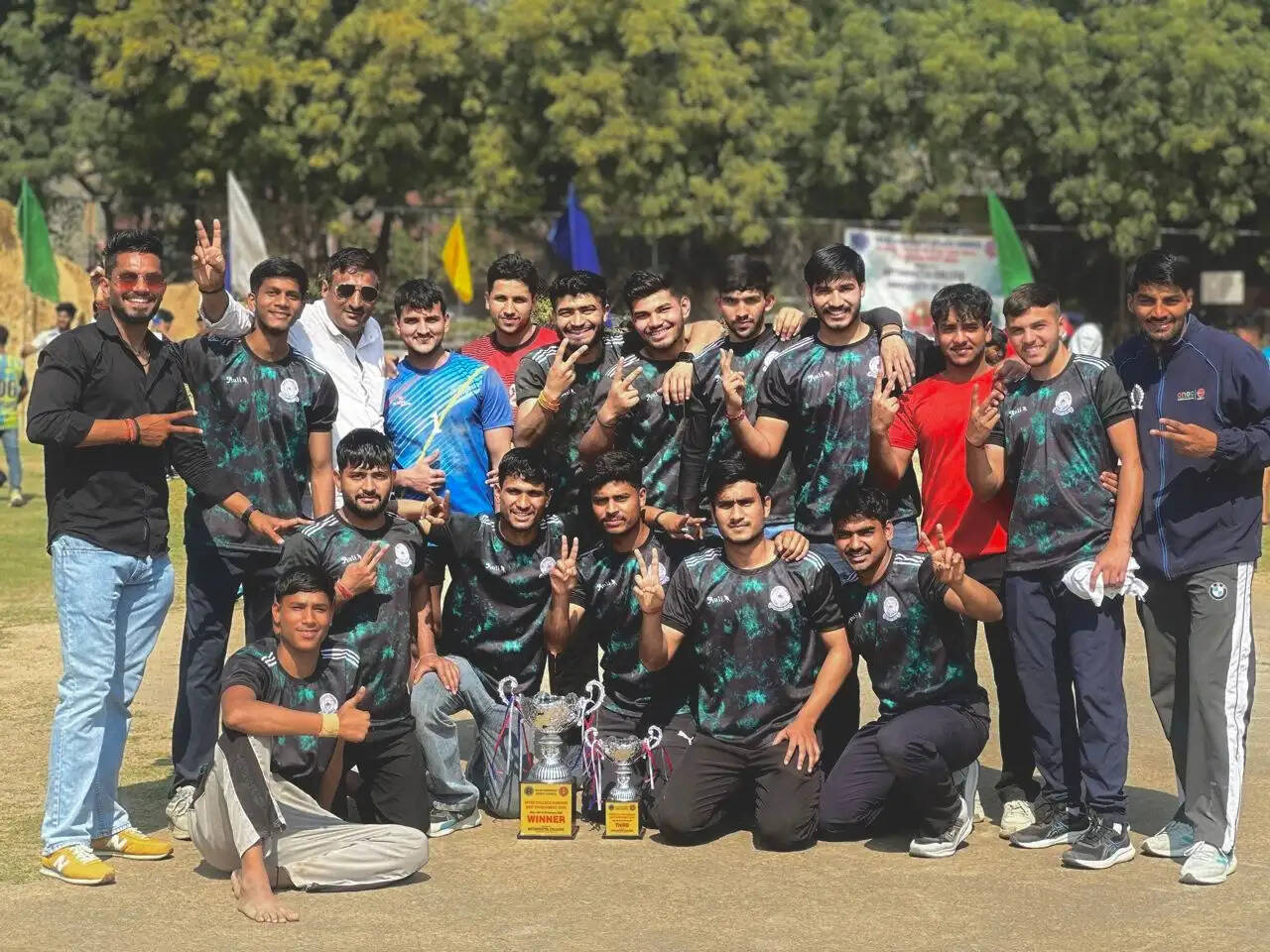 श्याम लाल कॉलेज (प्रातः) बना दिल्ली विश्वविद्यालय इंटर कॉलेज कबड्डी चैंपियन