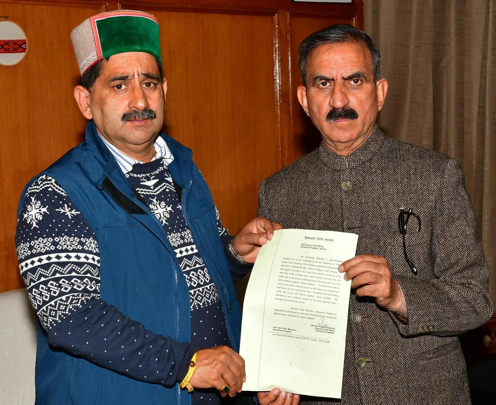 गग्गल एरोसिटी परियोजना: प्रभावित लोगों के लिए मुआवज़ा दरें बढ़ाने की मांग, सरकार ने दिया भरोसा