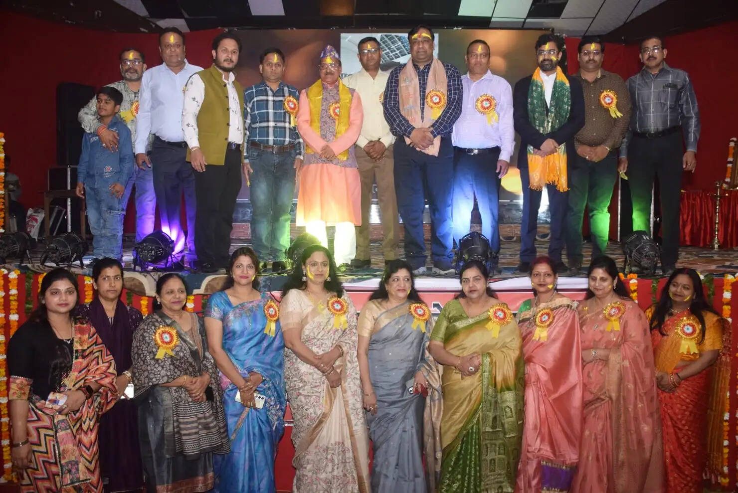 महाराजा अग्रसेन संगठन ने धूमधाम से मनाया होली उत्सव