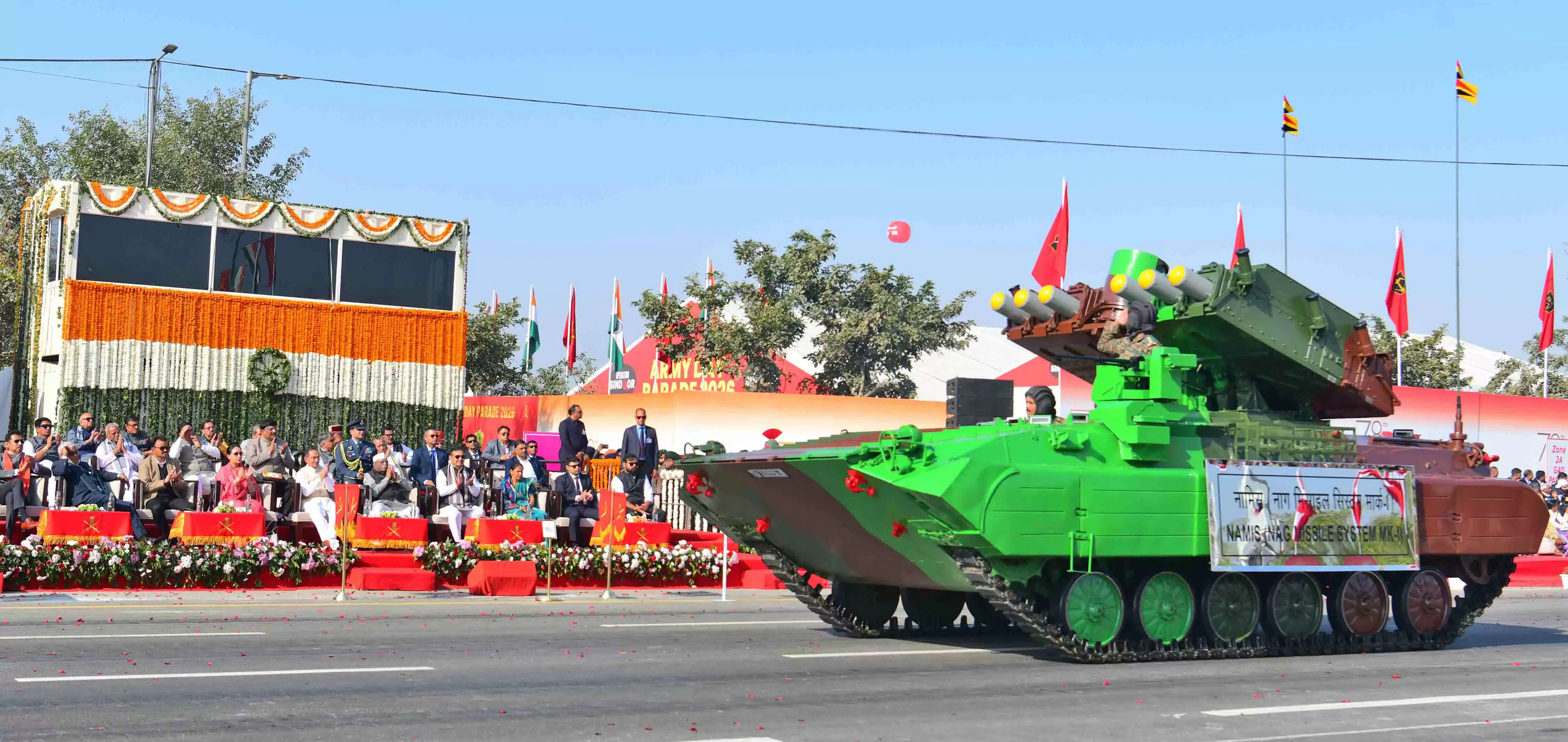 (अपडेट) भारतीय सेना ने जयपुर में सैन्य परंपरा, शौर्य और अत्याधुनिक क्षमताओं का किया शानदार प्रदर्शन