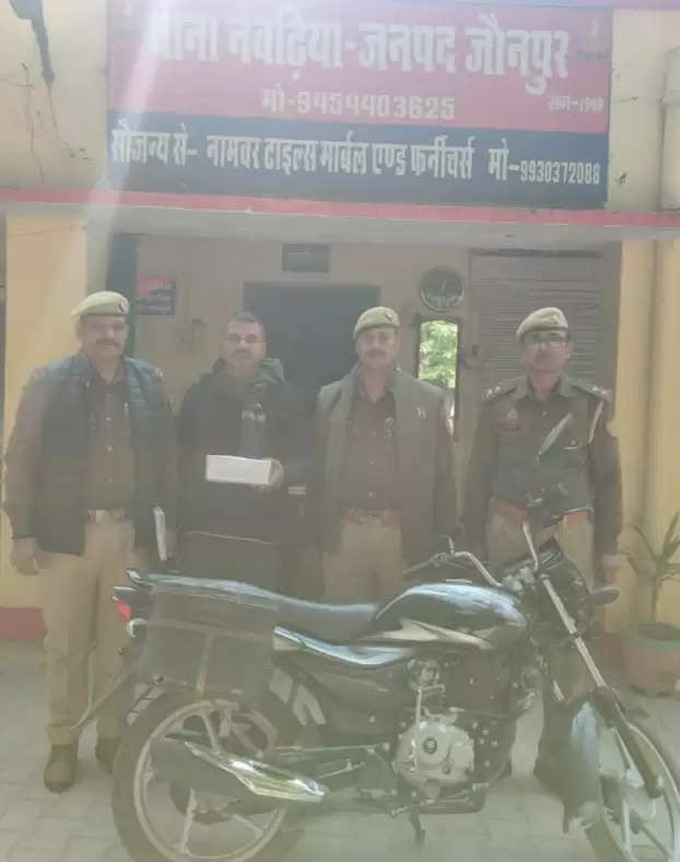 पुलिस मुठभेड़ के दौरान अन्तर जनपदीय चोर गिरफ्तार