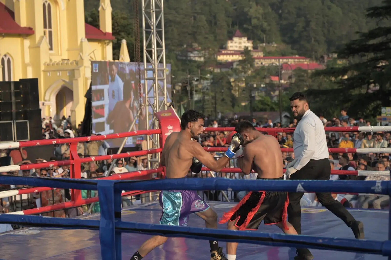 शिमला में अंतर्राष्ट्रीय प्रो-बॉक्सिंग चैंपियनशिप शुरू, भारत समेत पांच देशों के मुक्केबाजों ने दिखाया दम