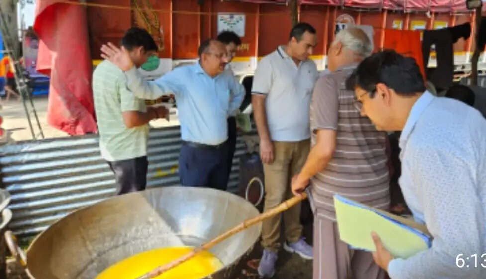 कांवड़ मेला : खाद्य सुरक्षा विभाग ने दो दिन में की 130 नमूनों की जांच