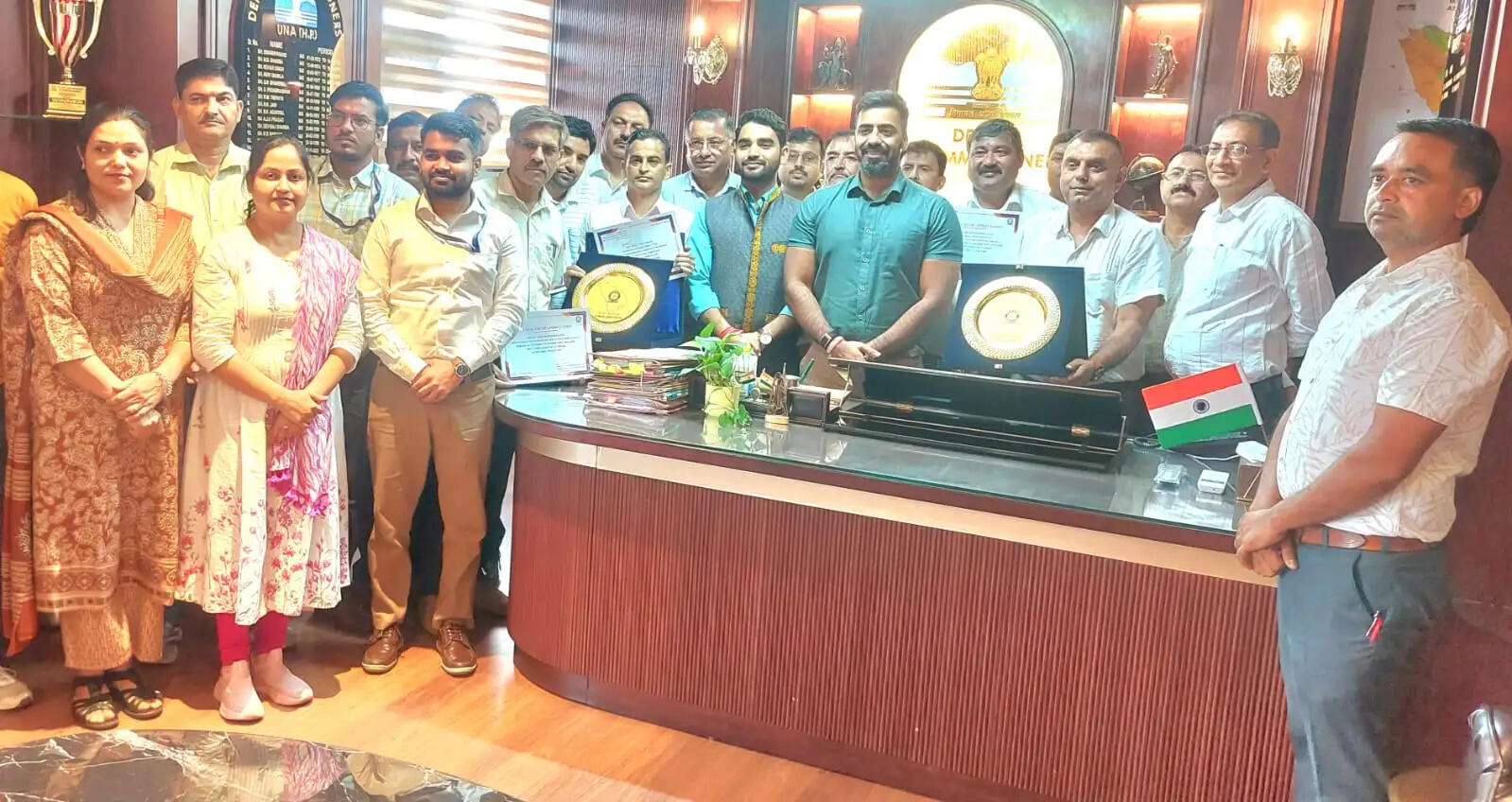 जनगणना के प्रथम चरण का कार्य शत-प्रतिशत पूर्ण, उत्कृष्ट प्रदर्शन पर 19 चार्ज अधिकारी सम्मानित