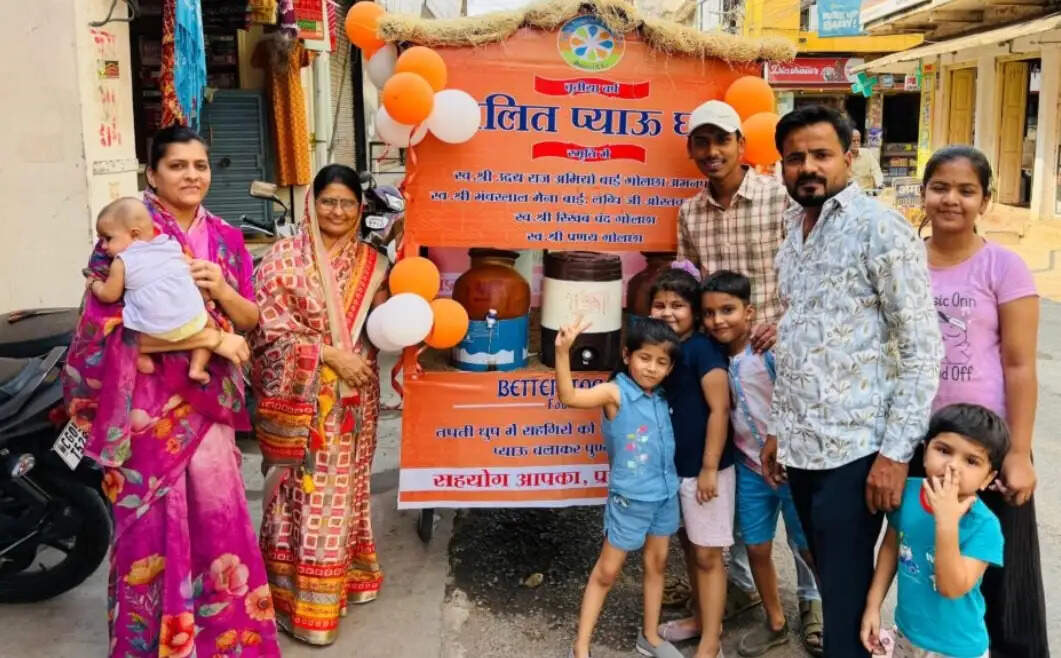 प्यास बुझाना ही सबसे बड़ी सेवा: चलित प्याऊ घर से मिल रही राहत