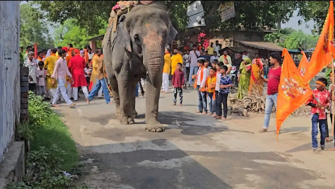बेरुई में भव्य कलश यात्रा के साथ श्रीलक्ष्मी नारायण महायज्ञ शुरू